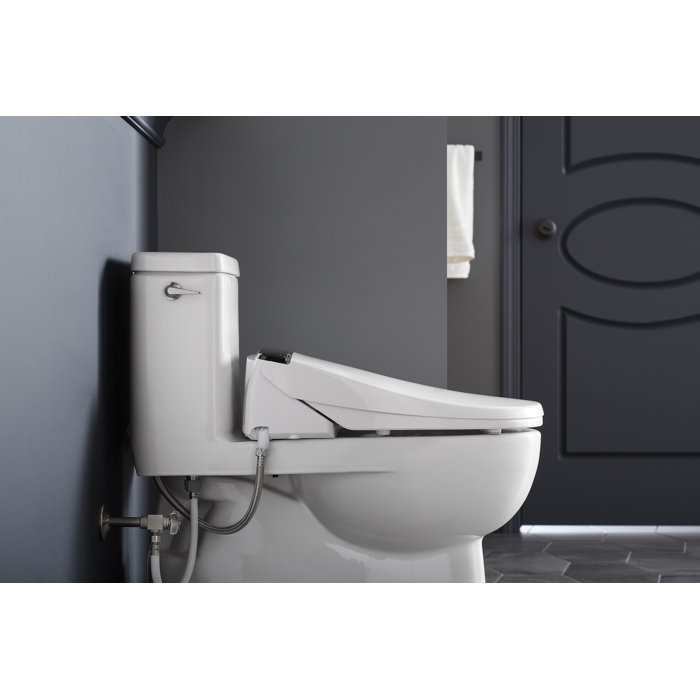 Kohler Novita Elongated Cleansing Toilet Seat White & Reviews Wayfair